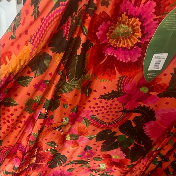 FARM Rio Vibrant Pink One Shoulder Maxi Dress - Picture 6 of 7